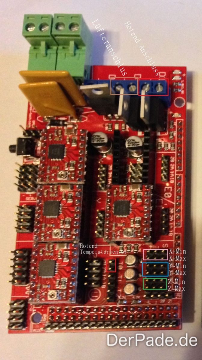 Tutorial 3D Drucker Teil 6: Elektronik und Verkabelung